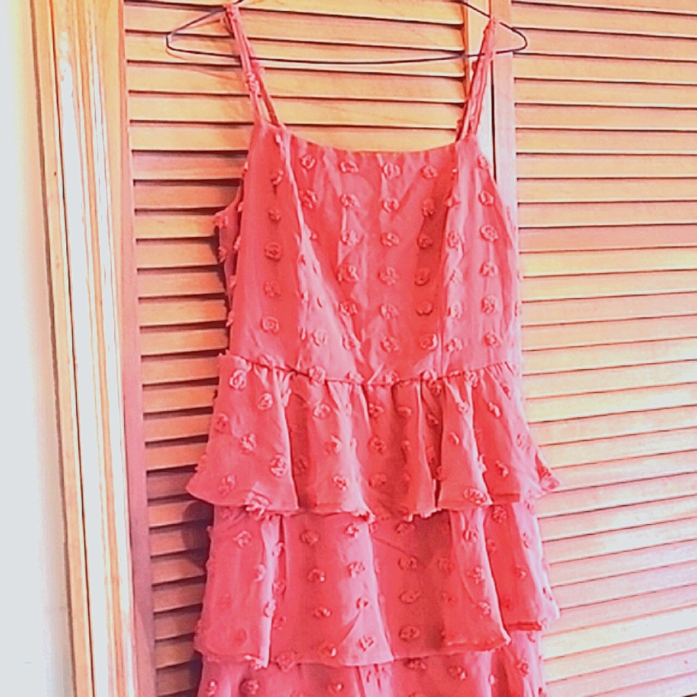 Trixie Dress With Ruffles